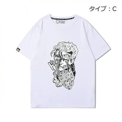 人気キャラ プリント トップス 無敵感 ユニセックス 半袖 Ｔシャツ