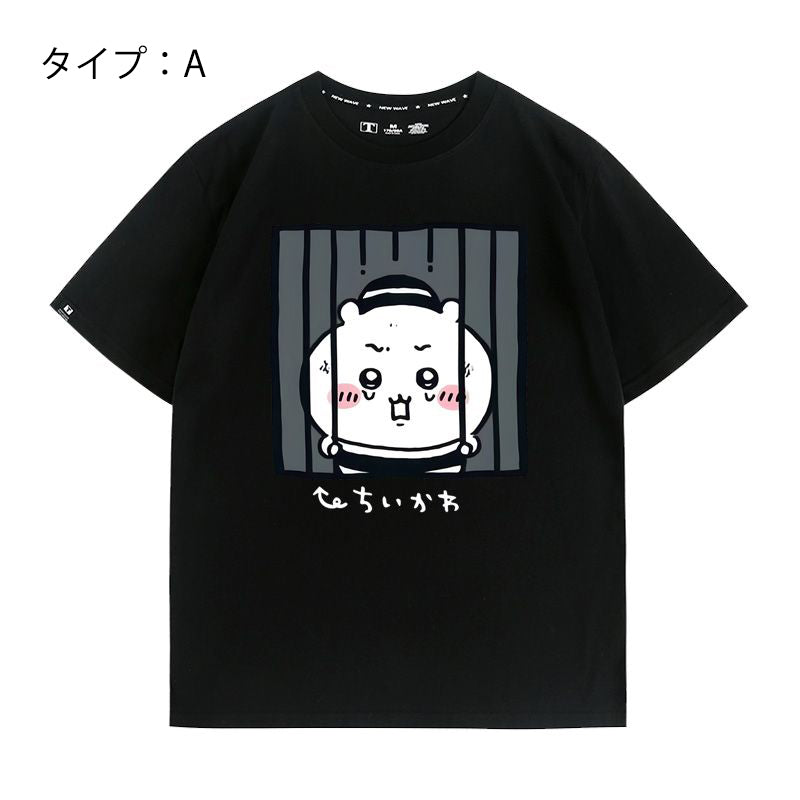 人気キャラ プリント トップス 監獄 ユニセックス 半袖Ｔシャツ