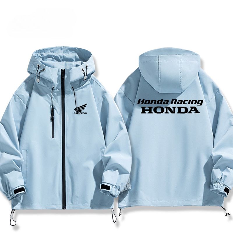 スポーツ＆カルチャー プリント アウター モータースポーツテイスト メンズ 防風 防寒 レーシングジャケット