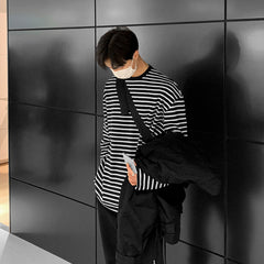 Border long T -shirt or1347