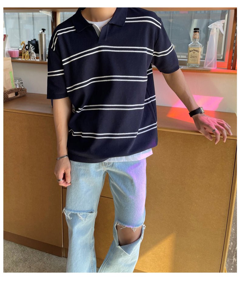 Border polo shirt OR1542