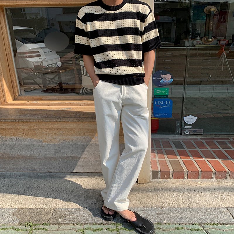 Border short sleeve T -shirt or1259
