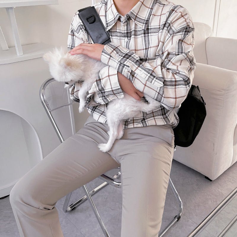 Casual check shirt or1298