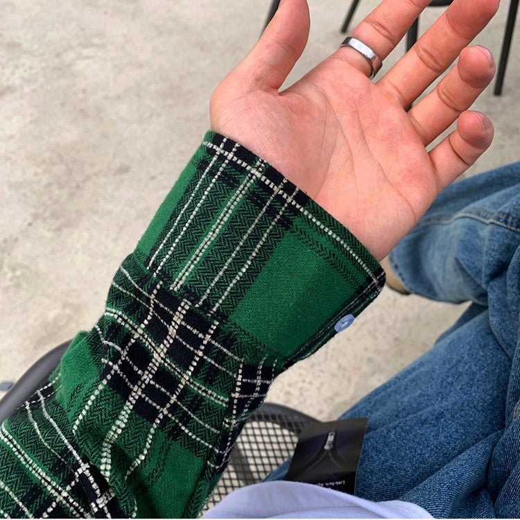 Check pattern shirt or2548