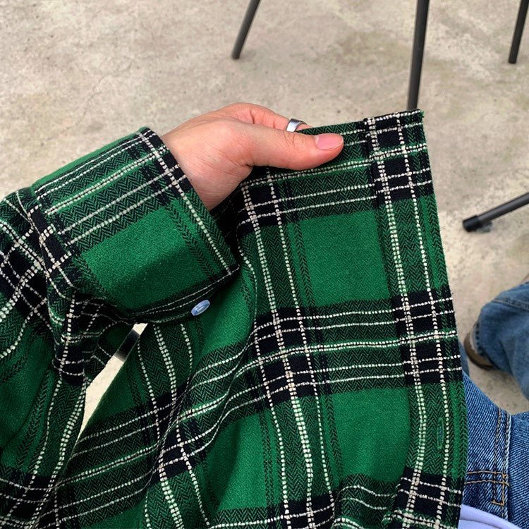 Check pattern shirt or2548