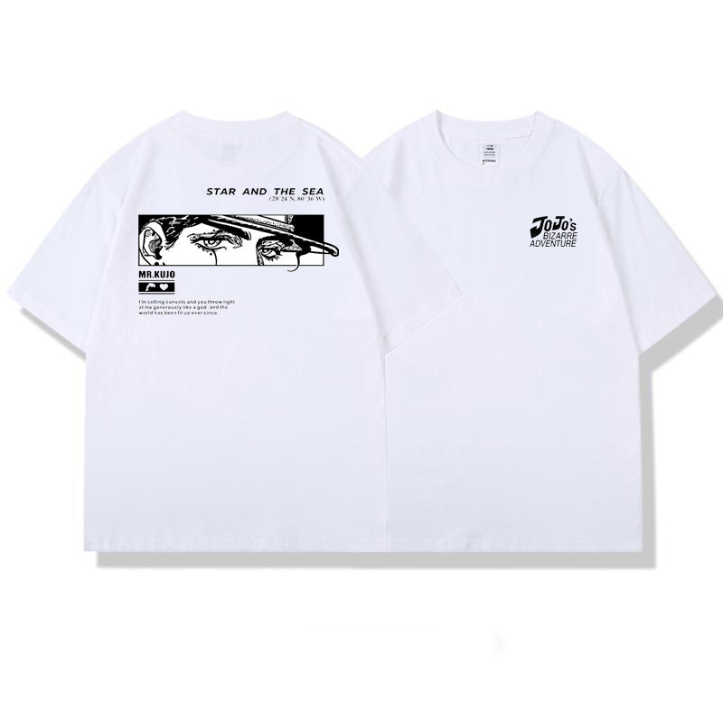 人気キャラ プリント トップス STAR AND THE SEA ユニセックス 半袖Ｔシャツ