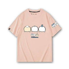人気キャラ プリント トップス お尻を振る ユニセックス 半袖Ｔシャツ