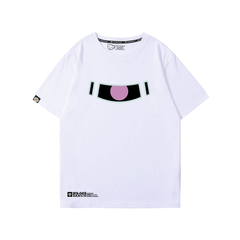 人気キャラ プリント トップス ザクモチーフ レトロプリントデザイン ユニセックス 半袖 Ｔシャツ