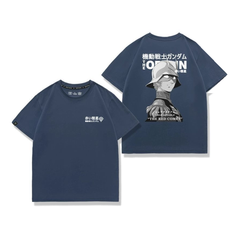 人気キャラ プリント トップス レッドコメット風 ワンポイントデザイン ユニセックス 半袖 Ｔシャツ
