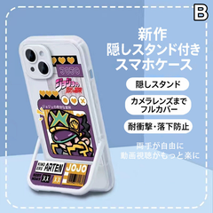 人気キャラ プリント キャラクタープリント iPhoneスマホケース TPUソフトケース フルカバータイプ 収納式スタンド付き 4デザイン