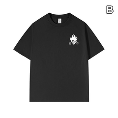 人気キャラ プリント トップス ミニキャラクター 5タイプの胸元ワンポイントデザイン ユニセックス 半袖 Ｔシャツ